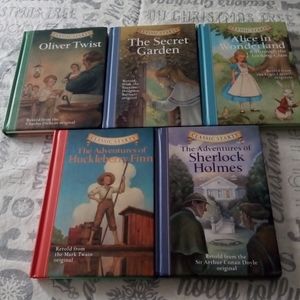 Bundle of "CLASSIC STARTS" hardcover books